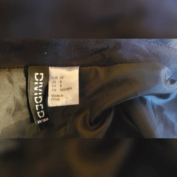 Suede Overall Strap Dress - Picture 4 of 4